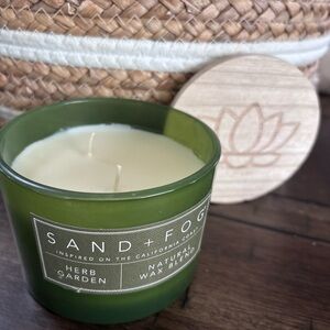 Sand + Fog Herb Garden Green Candle